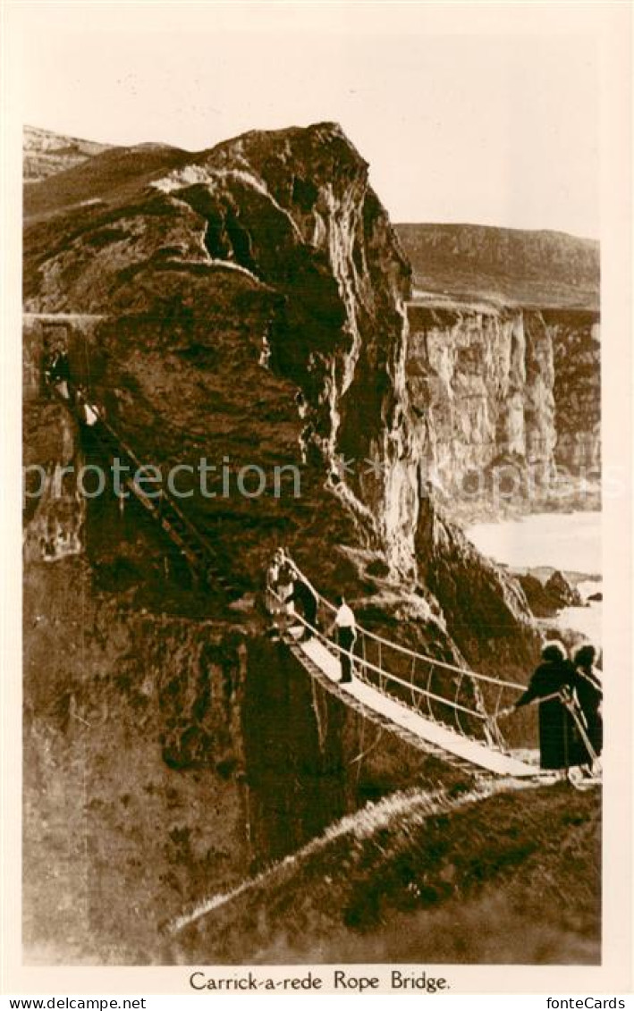 73782219 Carrick A Rede Northern Ireland UK Rope Bridge  - Sonstige & Ohne Zuordnung