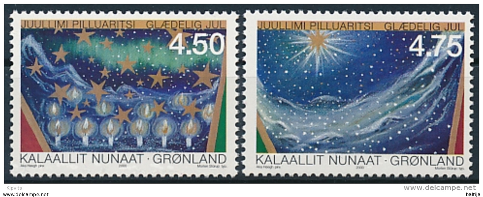 Mi 359-60 ** MNH Christmas - Nuovi