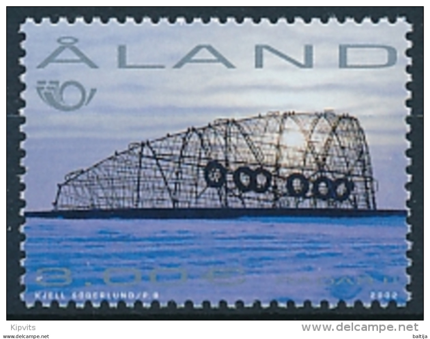 Mi 207 ** MNH Contemporary Art Stefan Lindfors Steel Construction - Ålandinseln