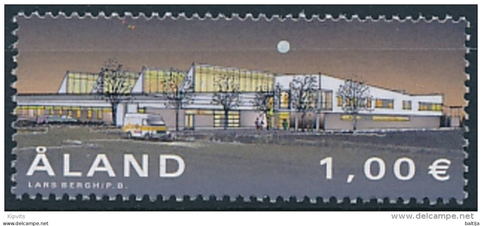 Mi 202  ** MNH New Postal Terminal Building Architecture - Ålandinseln