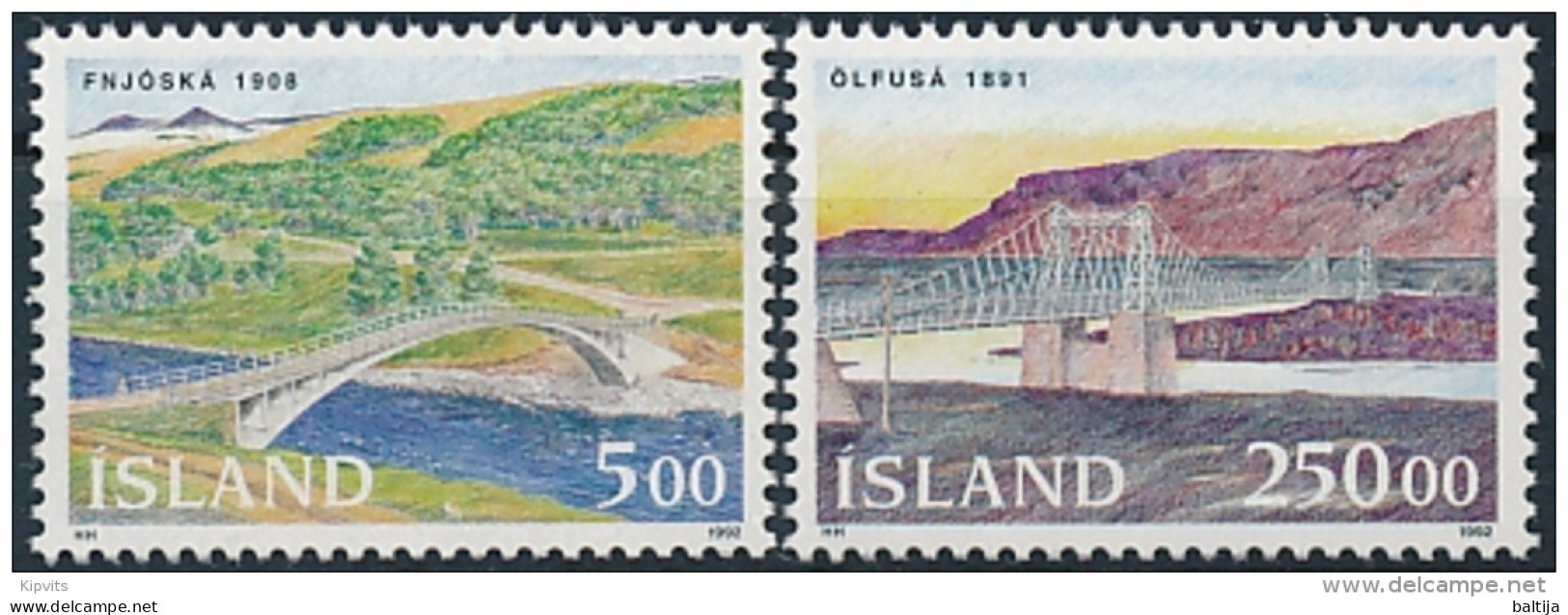 Mi 768-69  ** MNH Bridges - Nuevos