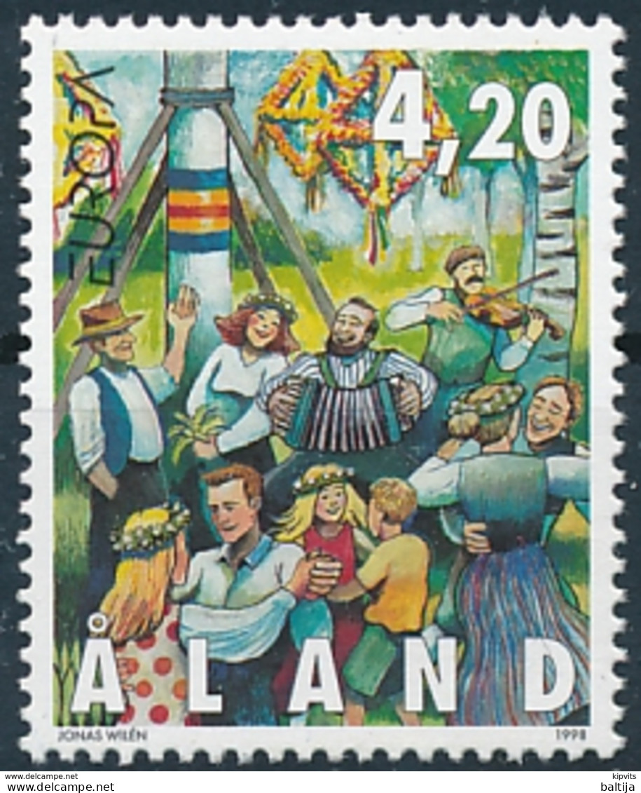 Mi 140 ** MNH CEPT Europa National Feasts & Holidays Midsummer - Ålandinseln