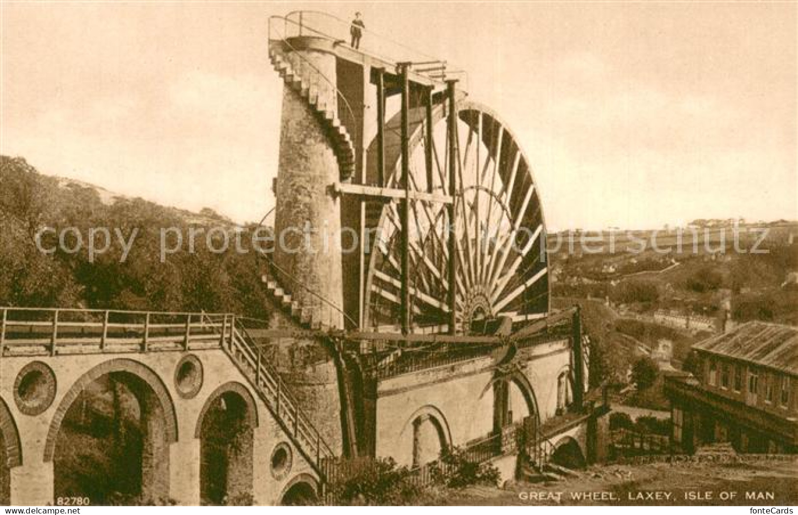 73782131 Laxey Isle Of Man UK Great Wheel  - Andere & Zonder Classificatie