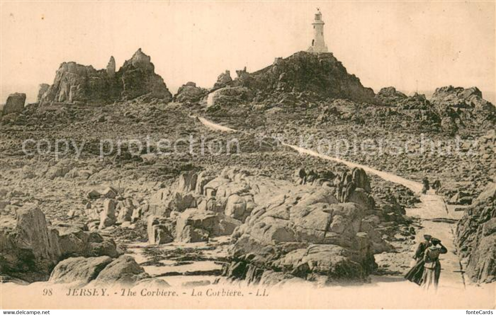 73782125 St Brelade Jersey UK The Corbiere Lighthouse  - Altri & Non Classificati