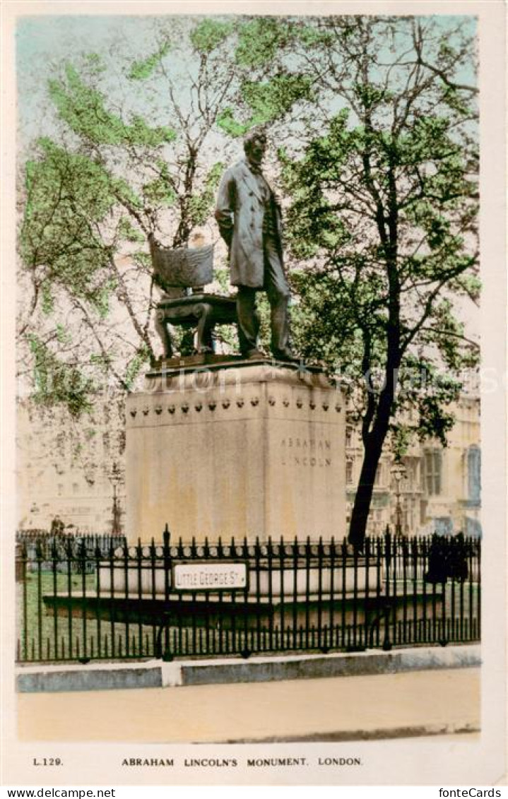 73782109 London__UK Abraham Lincoln Monument - Sonstige & Ohne Zuordnung