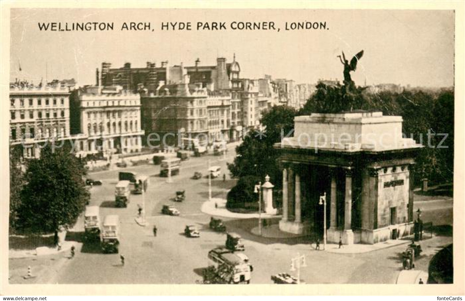 73782102 London__UK Wellington Arch Hyde Park Corner Monument - Other & Unclassified