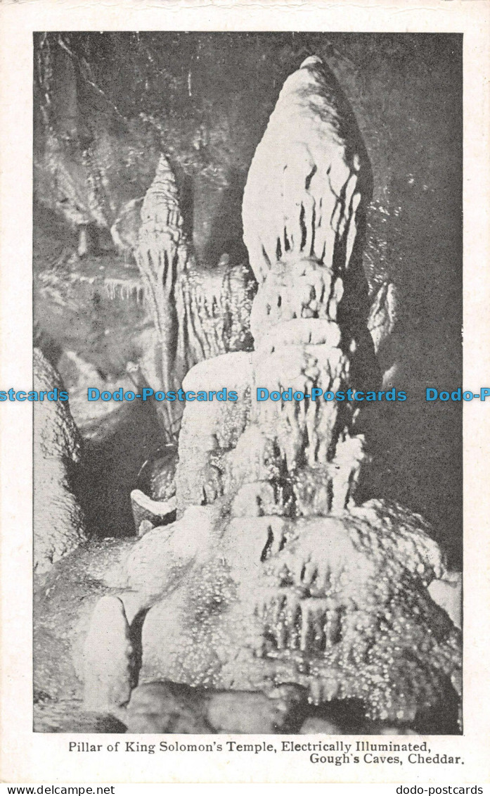 R096743 Pillar Of King Solomons Temple. Goughs Caves - World