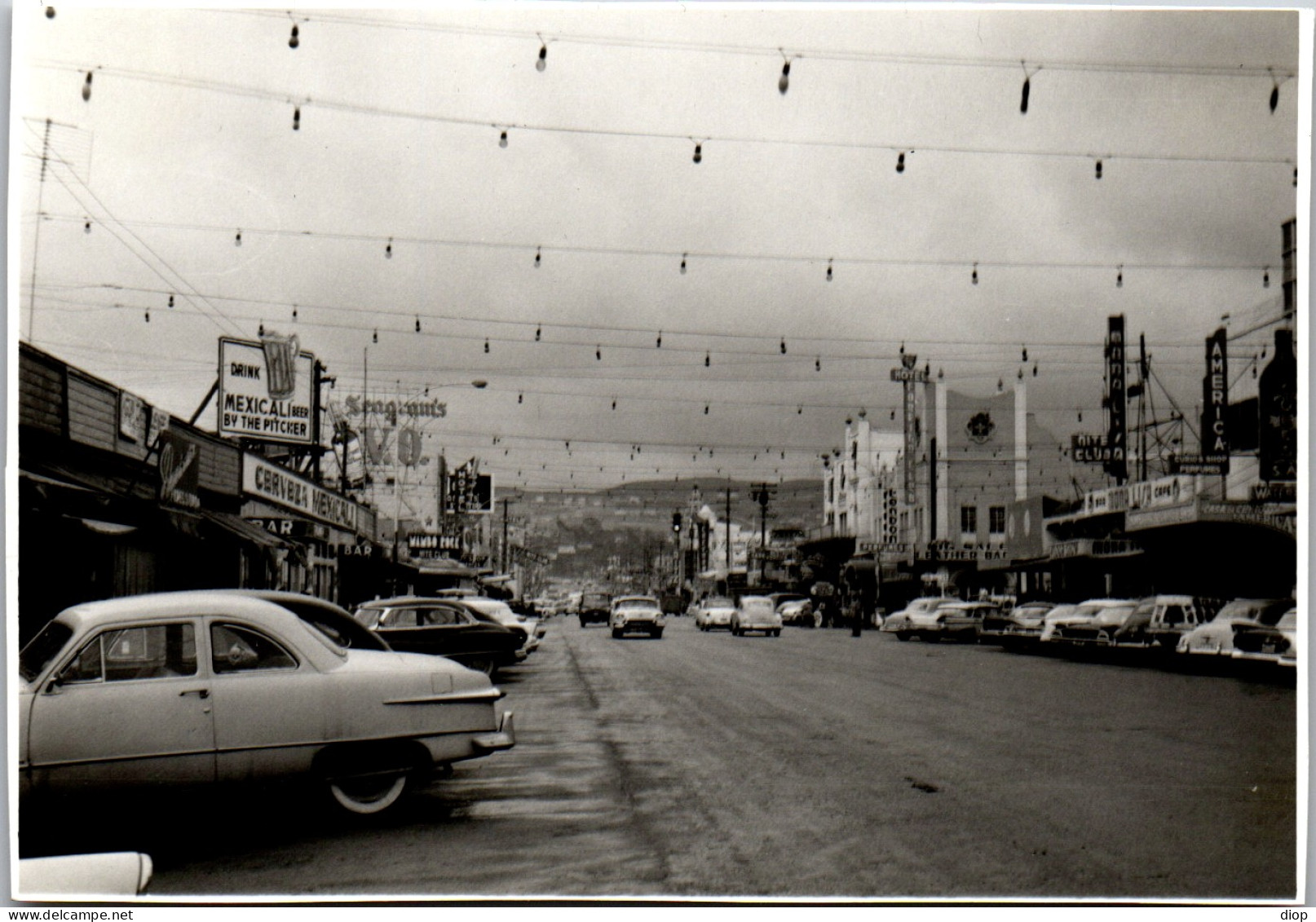 Photographie Photo Vintage Snapshot Amateur Automobile Voiture Auto Mexico  - Automobile