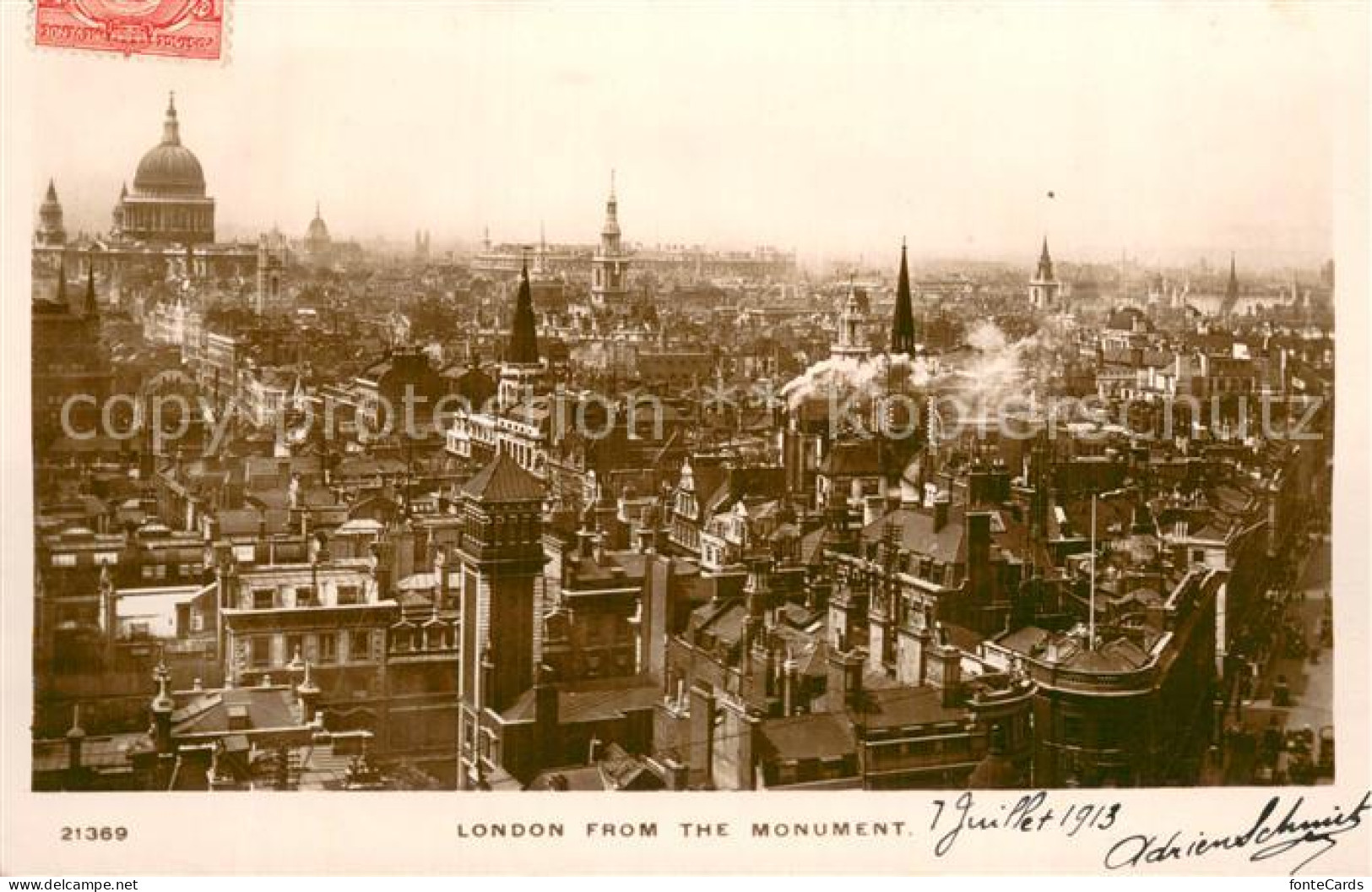 73781859 London__UK View From The Monument - Autres & Non Classés