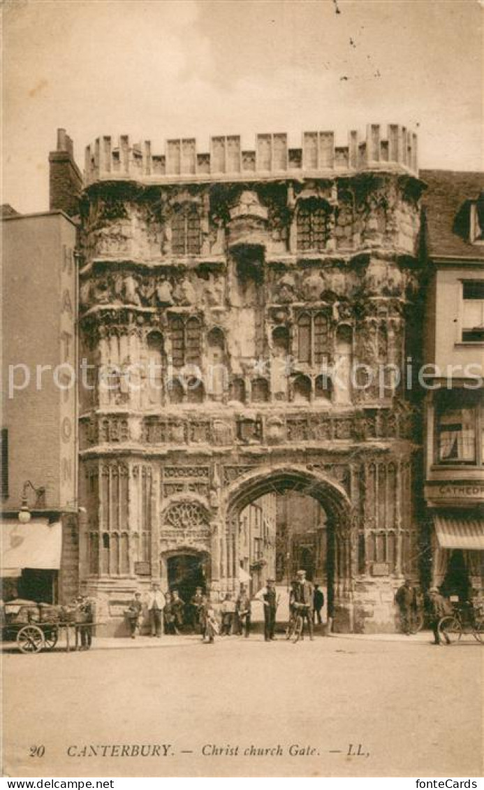 73781856 Canterbury  Kent UK Christ Church Gate  - Otros & Sin Clasificación