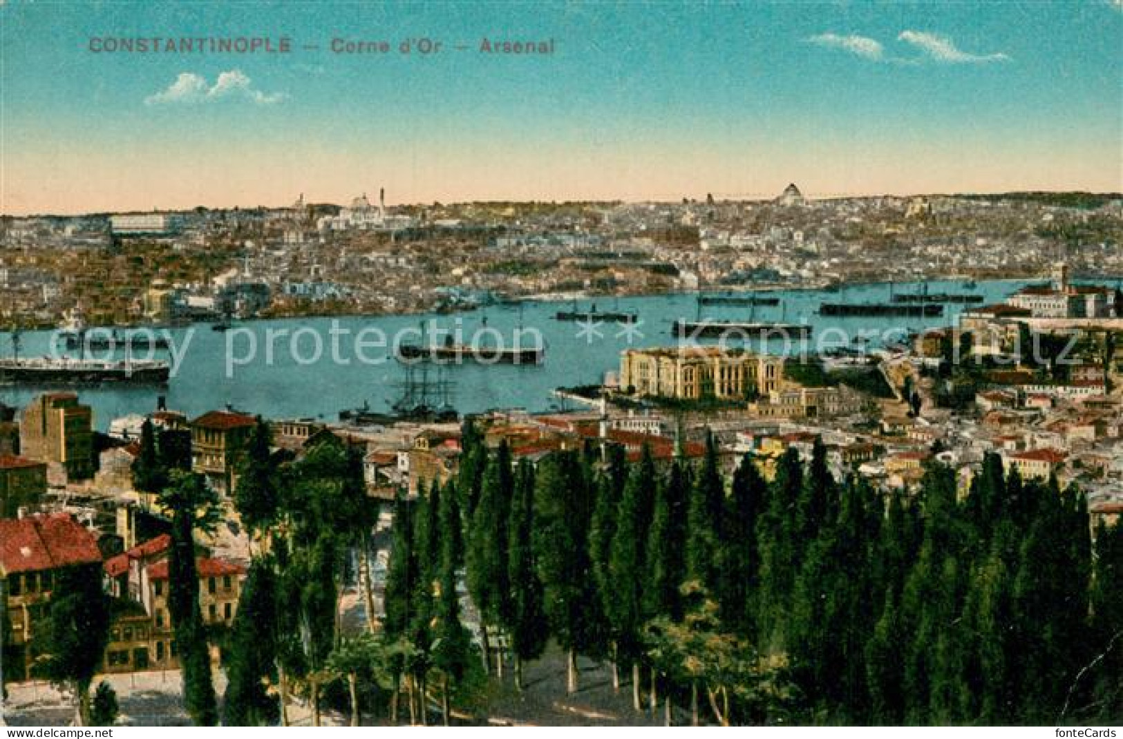 73781850 Constantinople Corne D Or Arsenal Constantinople - Turkey