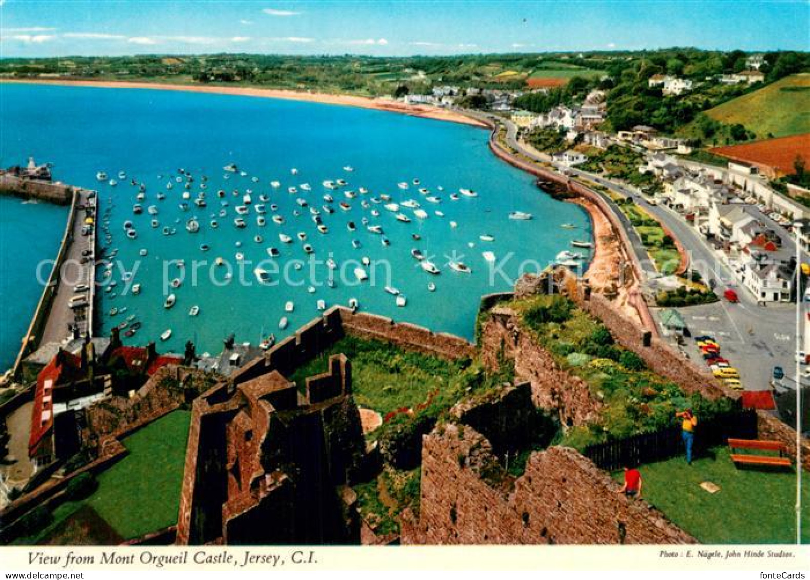 73781764 Jersey  UK View From Mont Orgueil Castle  - Sonstige & Ohne Zuordnung