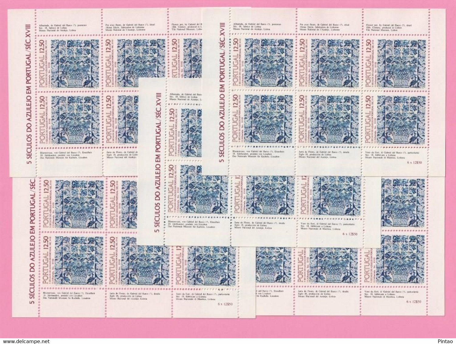 Portugal 1983- Bloco Nº 60 - MNH_ X5_  PTB048v5 - Blokken & Velletjes