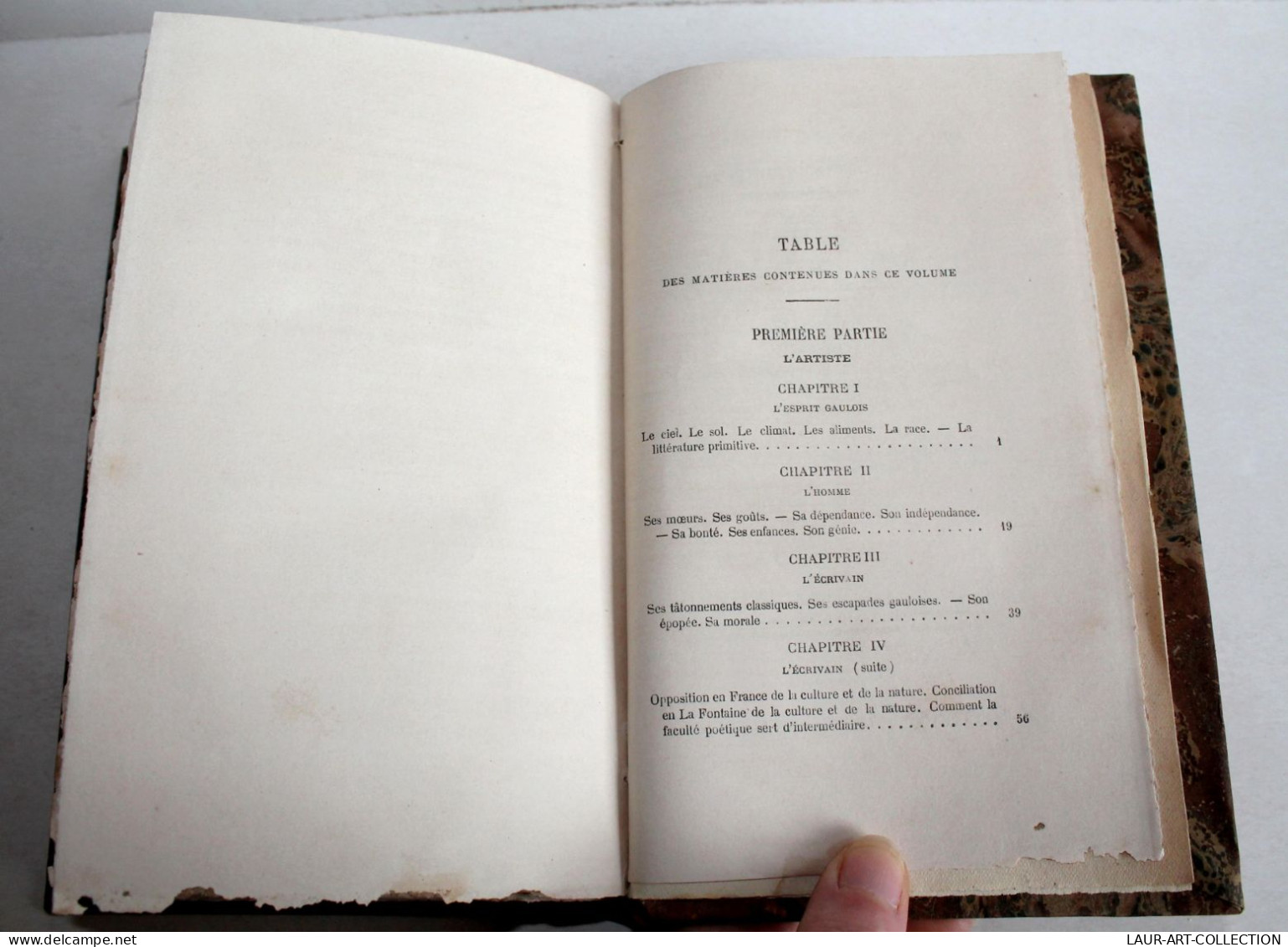 LA FONTAINE ET SES FABLES Par H. TAINE, 7e EDITION 1879 LIBRAIRIE HACHETTE & Cie, LIVRE ANCIEN XIXe SIECLE (2204.77) - 1801-1900