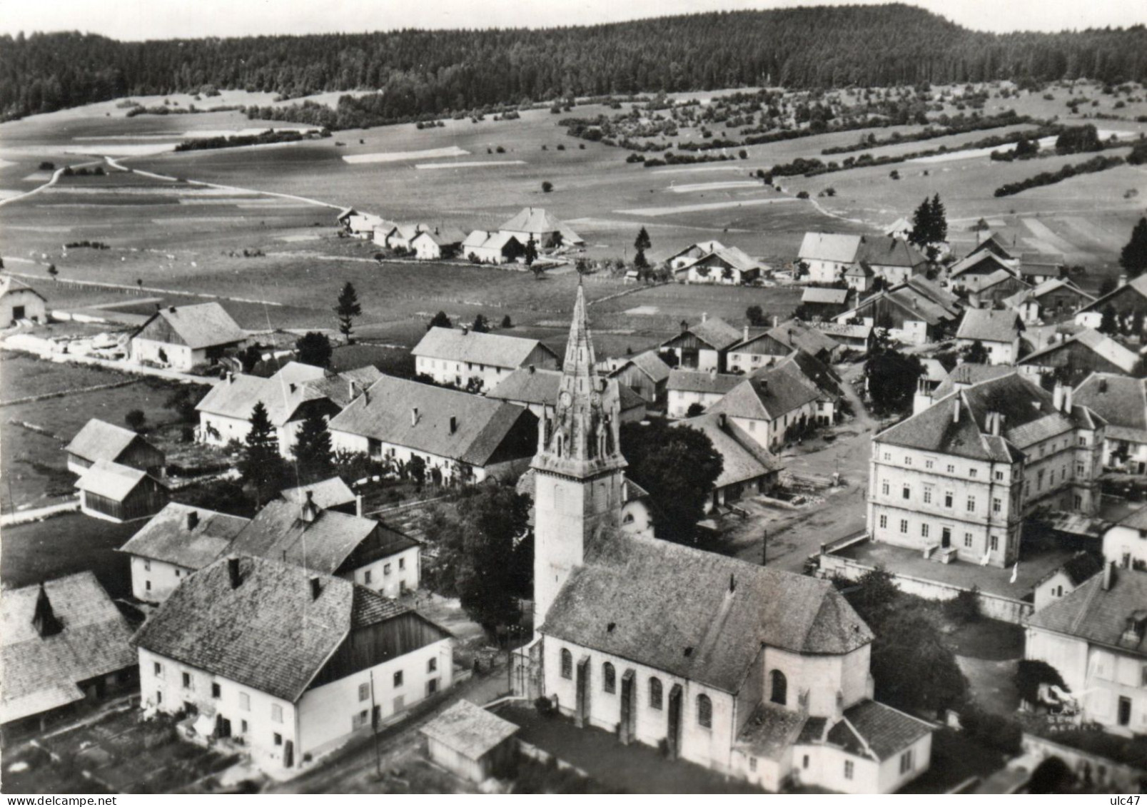 - 25 - En Avion Au-dessus De ... ARC-sous-CICON (Doubs). - L'Eglise - - Autres & Non Classés