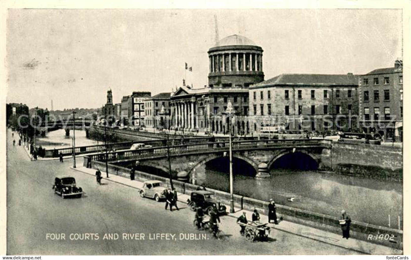 73768762 Dublin Ireland Four Courts And River Liffey Dublin Ireland - Andere & Zonder Classificatie