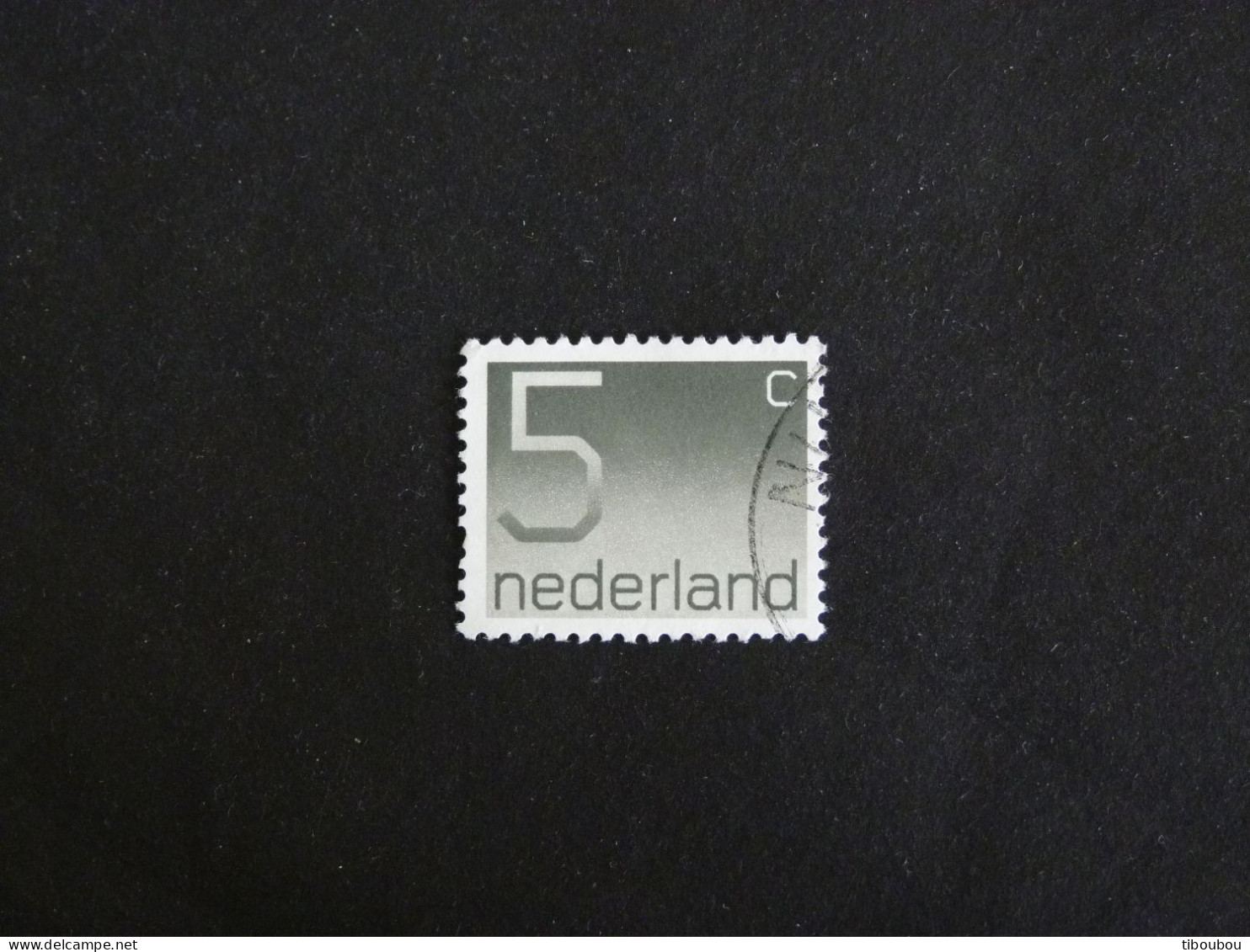 PAYS BAS NEDERLAND YT 1041 OBLITERE - CENTENAIRE TIMBRE A CHIFFRES - Usati