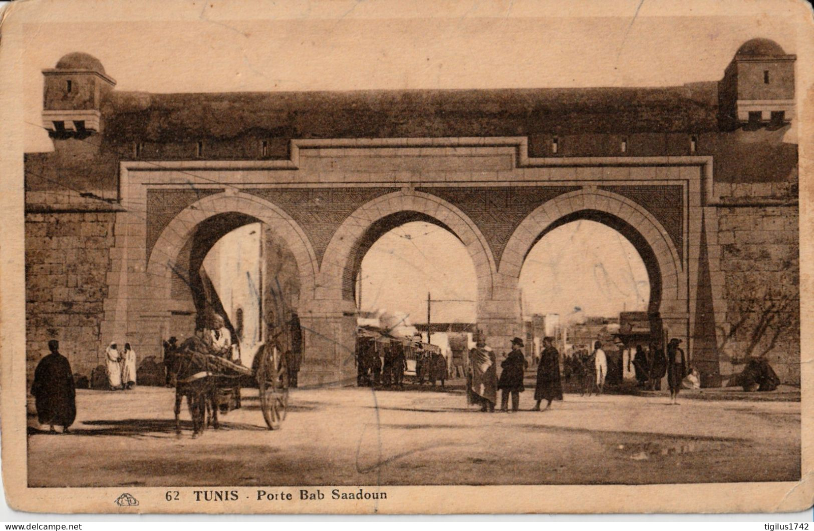 Tunis. Porte Bab Saadoun - Tunisia