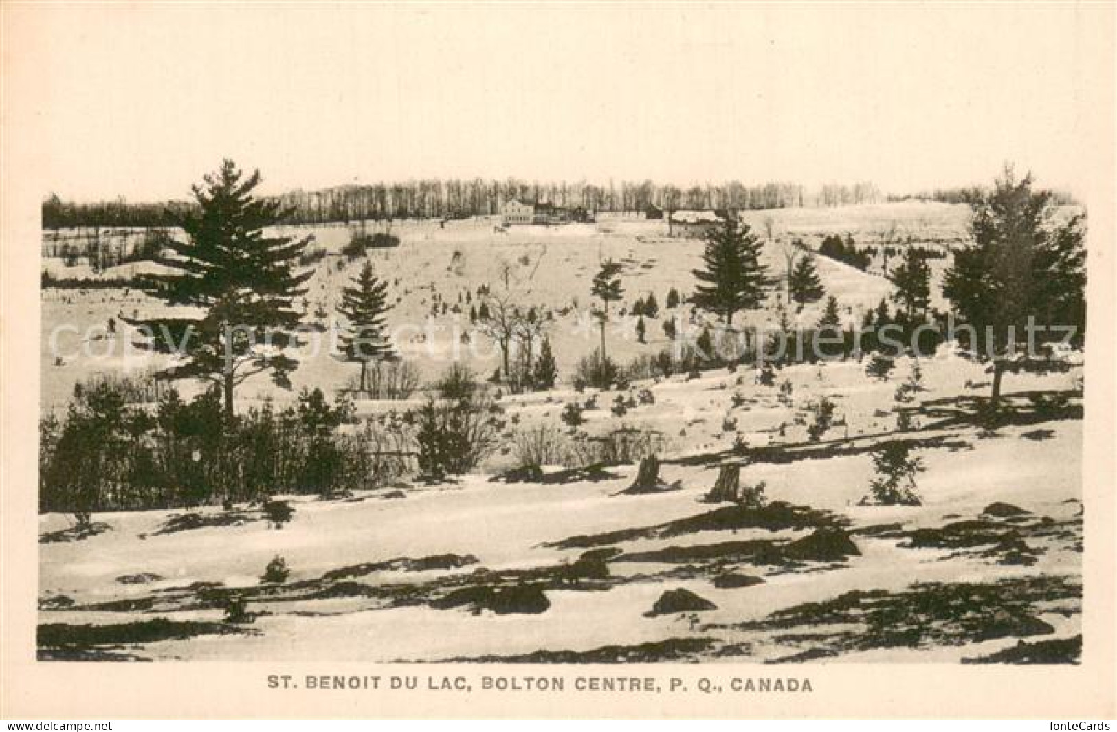 73767341 St Benoit Du Lac Bolton Centre Canada Panorama  - Unclassified