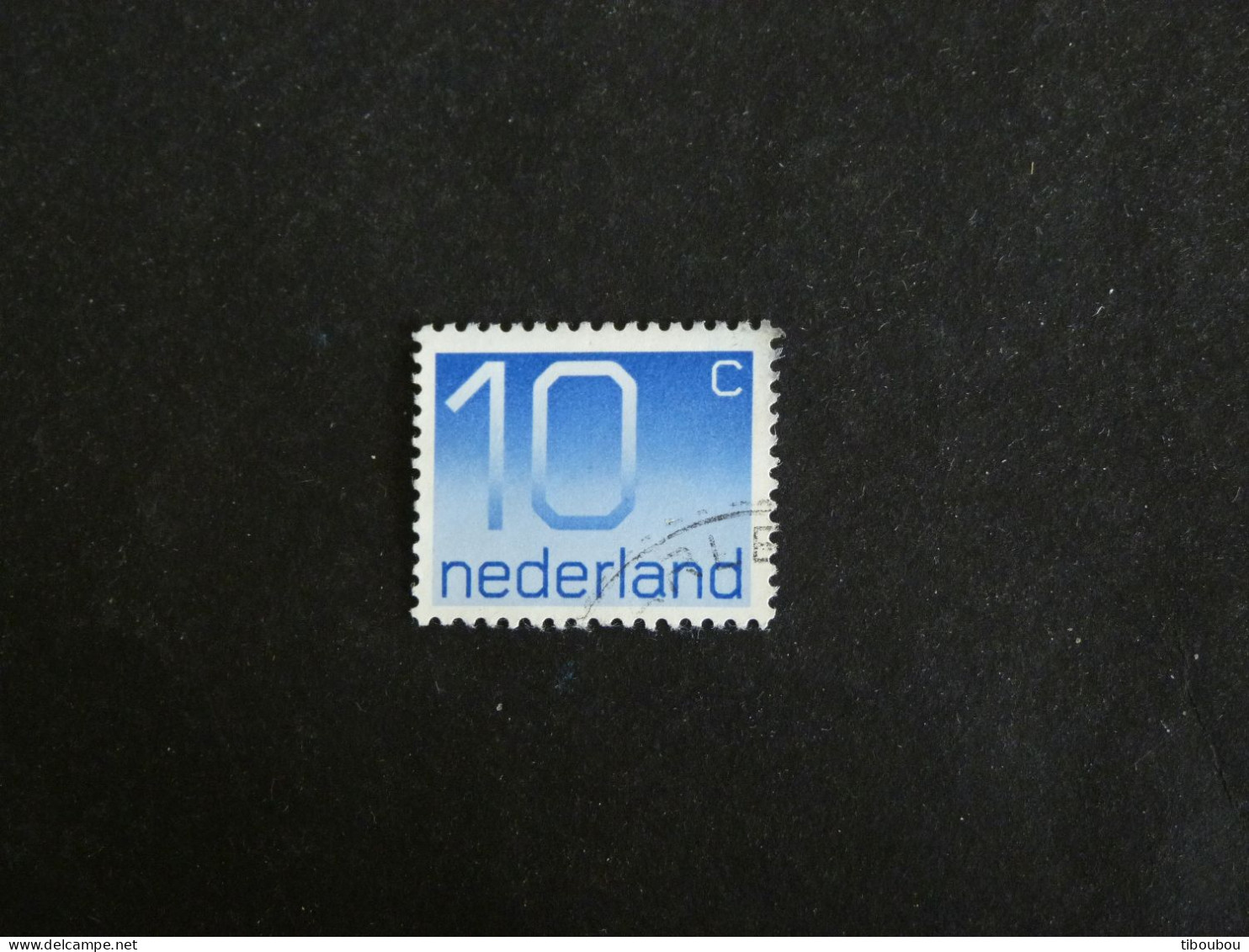 PAYS BAS NEDERLAND YT 1042 OBLITERE - CENTENAIRE TIMBRE A CHIFFRES - Gebraucht