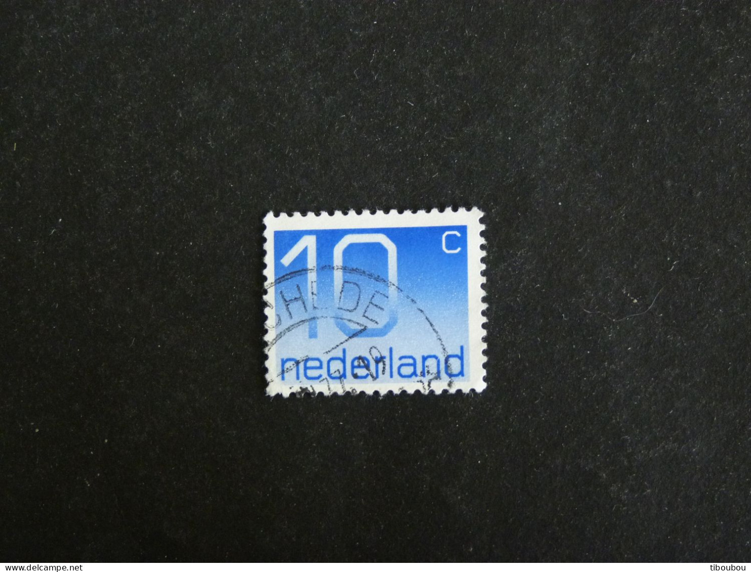 PAYS BAS NEDERLAND YT 1042 OBLITERE - CENTENAIRE TIMBRE A CHIFFRES - Used Stamps