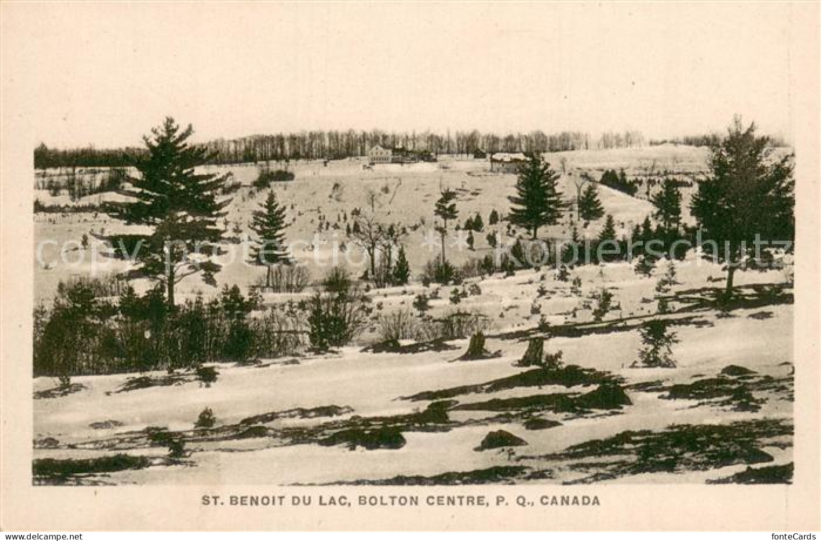 73767321 St Benoit Du Lac Bolton Centre Canada Panorama  - Unclassified