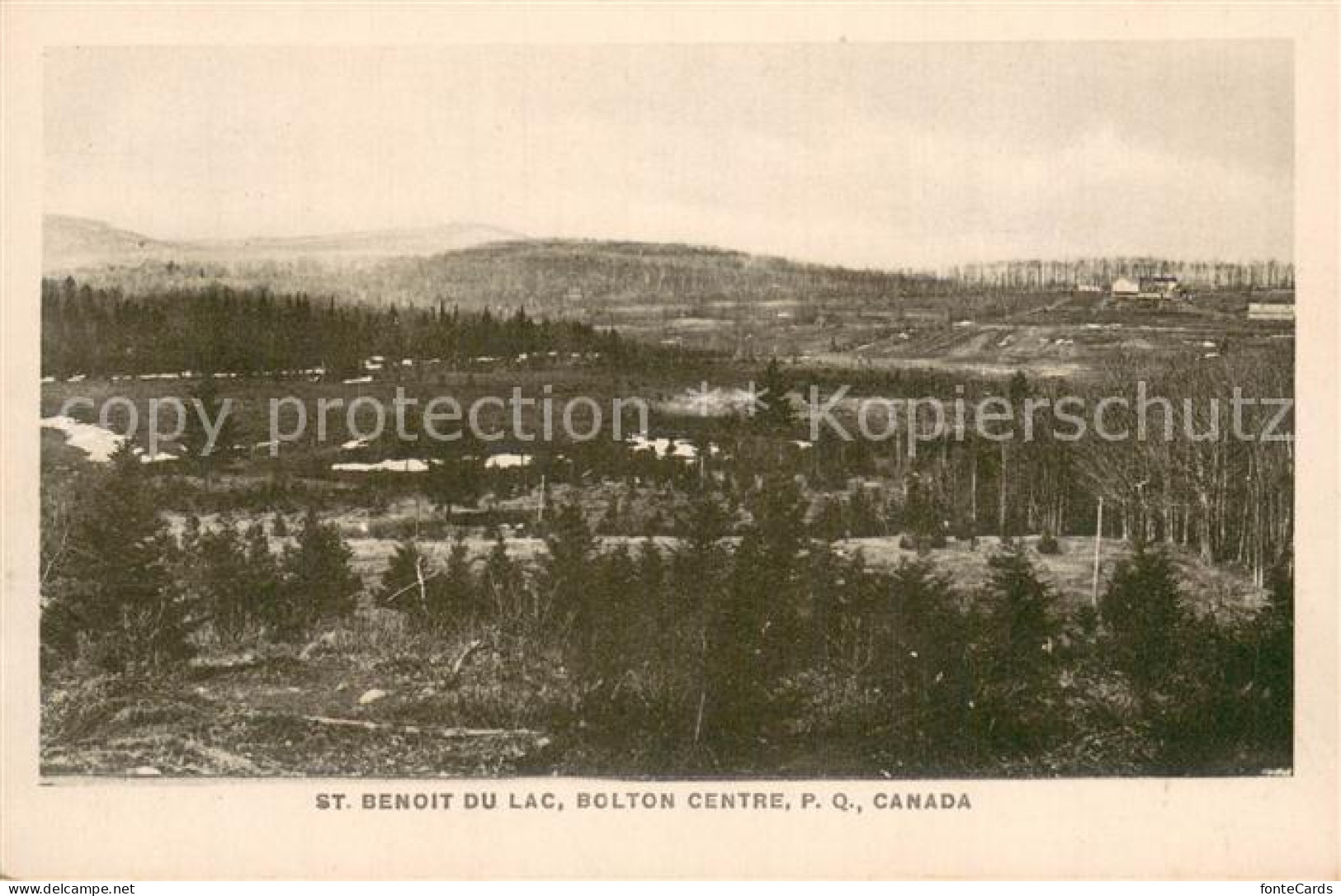 73767318 St Benoit Du Lac Bolton Centre Canada Panorama  - Unclassified