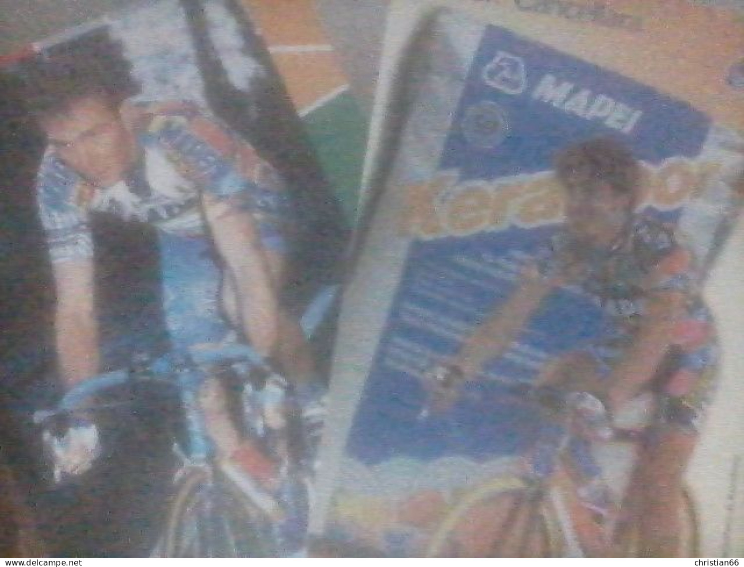 CYCLISME  - WIELRENNEN- CICLISMO : 2 CARTES CANCELLARA 2002 + JOHAN MUSEEUW - Wielrennen