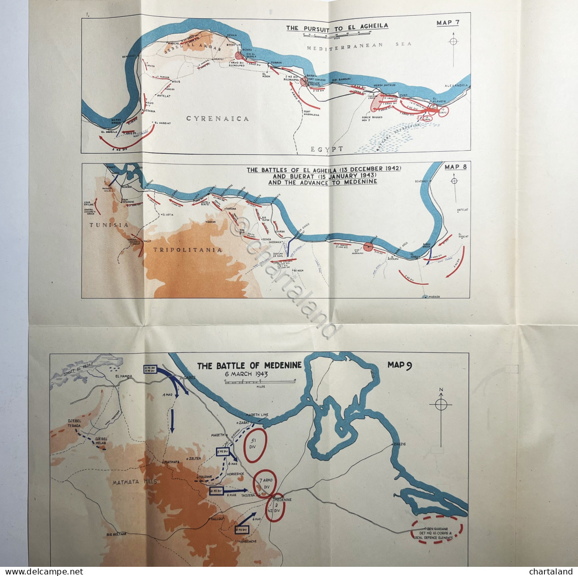 B. Law Montgomery - El Alamein To The River Sangro - Ed. 1949 - Andere & Zonder Classificatie