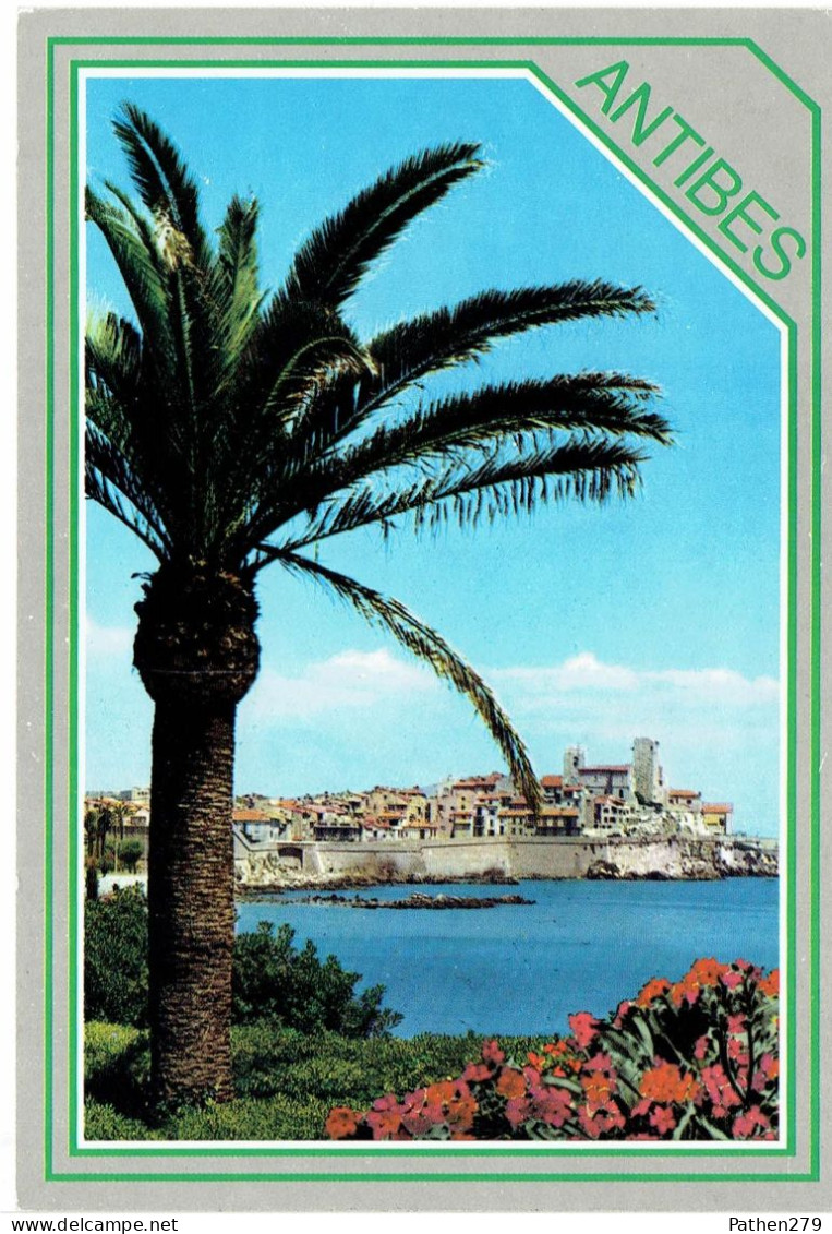 CPM FRANCE 06 ALPES-MARITIMES ANTIBES - Vue Sur Les Remparts 1988 - Andere & Zonder Classificatie