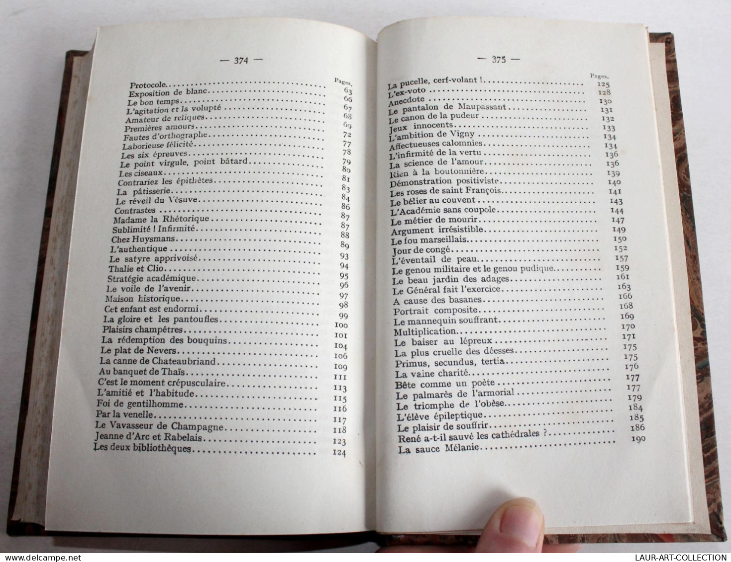 ANATOLE FRANCE EN PANTOUFLES par JEAN JACQUES BROUSSON 1924 LES EDITIONS G. CRES, LIVRE ANCIEN XXe SIECLE (2204.79)