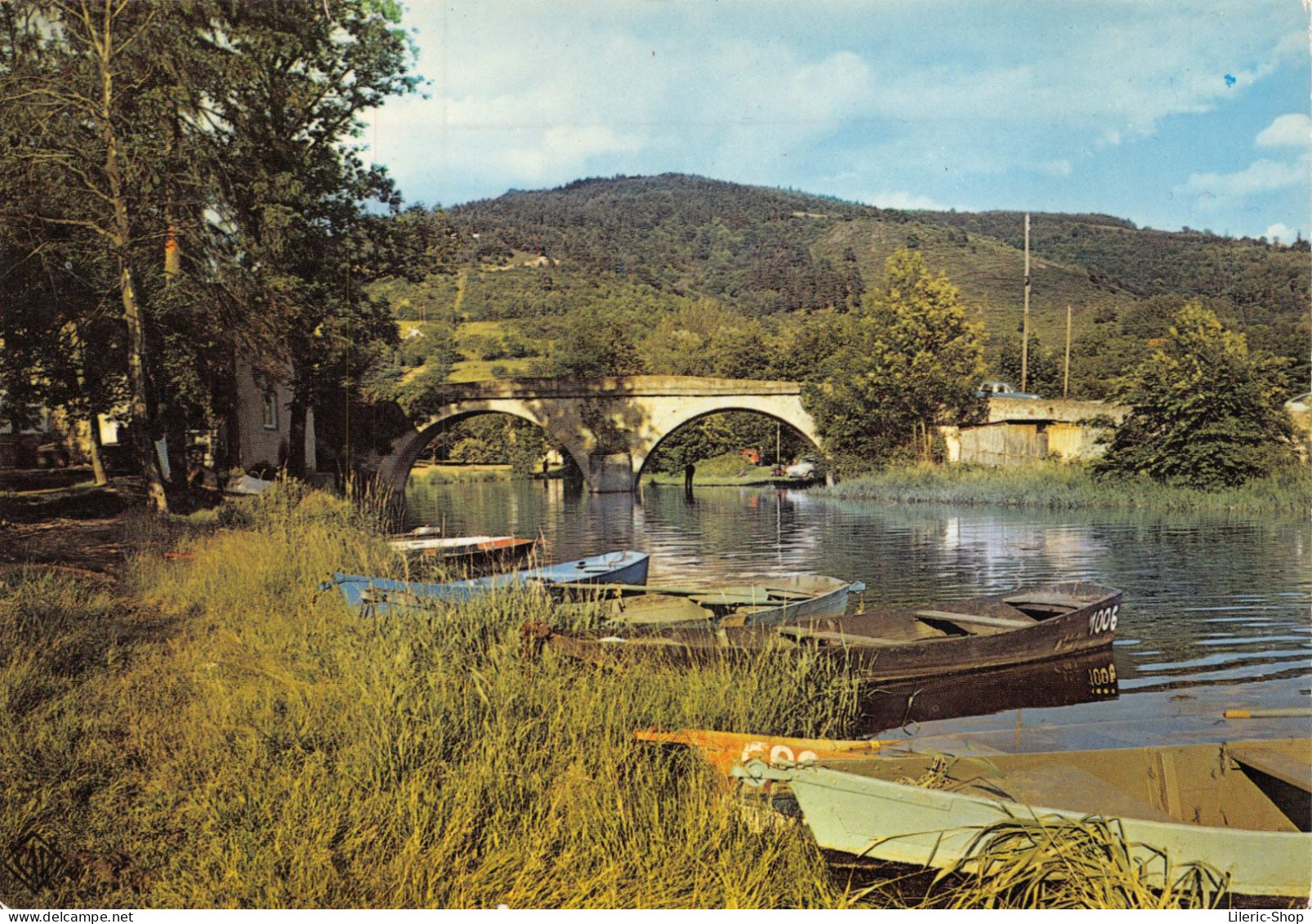 43 /  AUREC SUR LOIRE / SEMÈNE - Bord De La Loire Et Le Pont Cpsm GF 1974 - Other & Unclassified