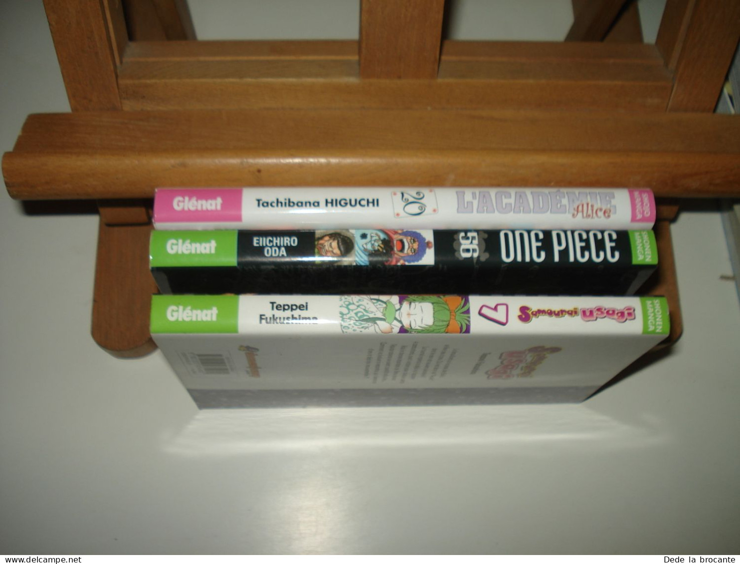 C56 (2) / Lot 3 Manga NEUF -  L'Académie Alice + One Piece + Samouraï Usagi - Mangas (FR)