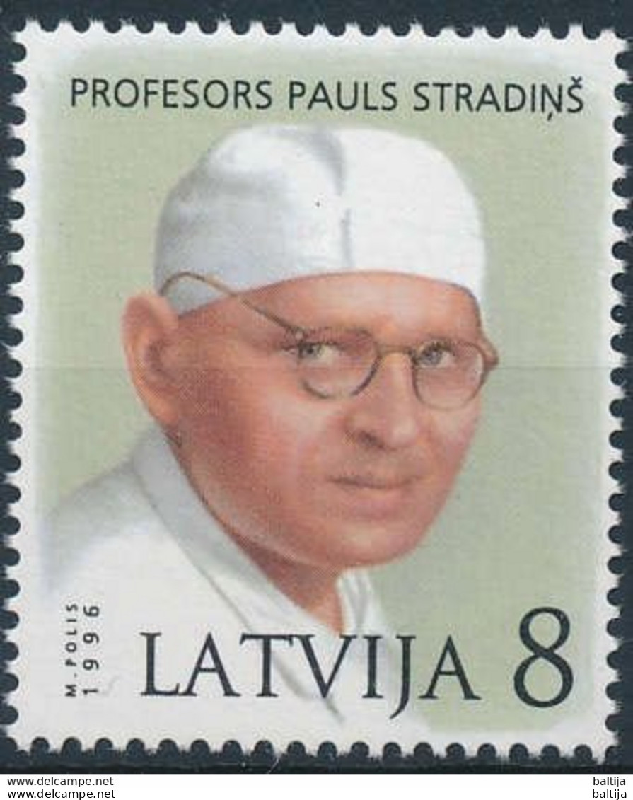 Mi 420 ** MNH / Professor, Surgeon Pauls Stradiņš 100th Birthday - Letonia