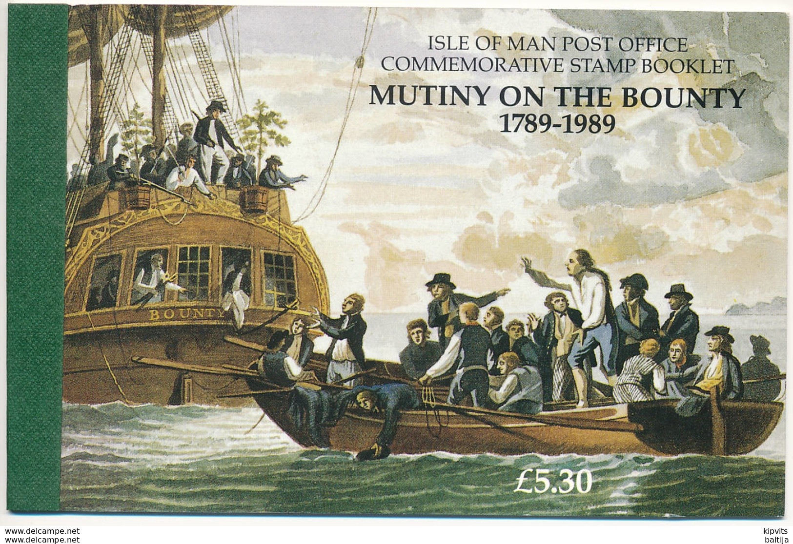 Mi MH 18 ** MNH - Mutiny On The Bounty Prestige Booklet - Man (Insel)