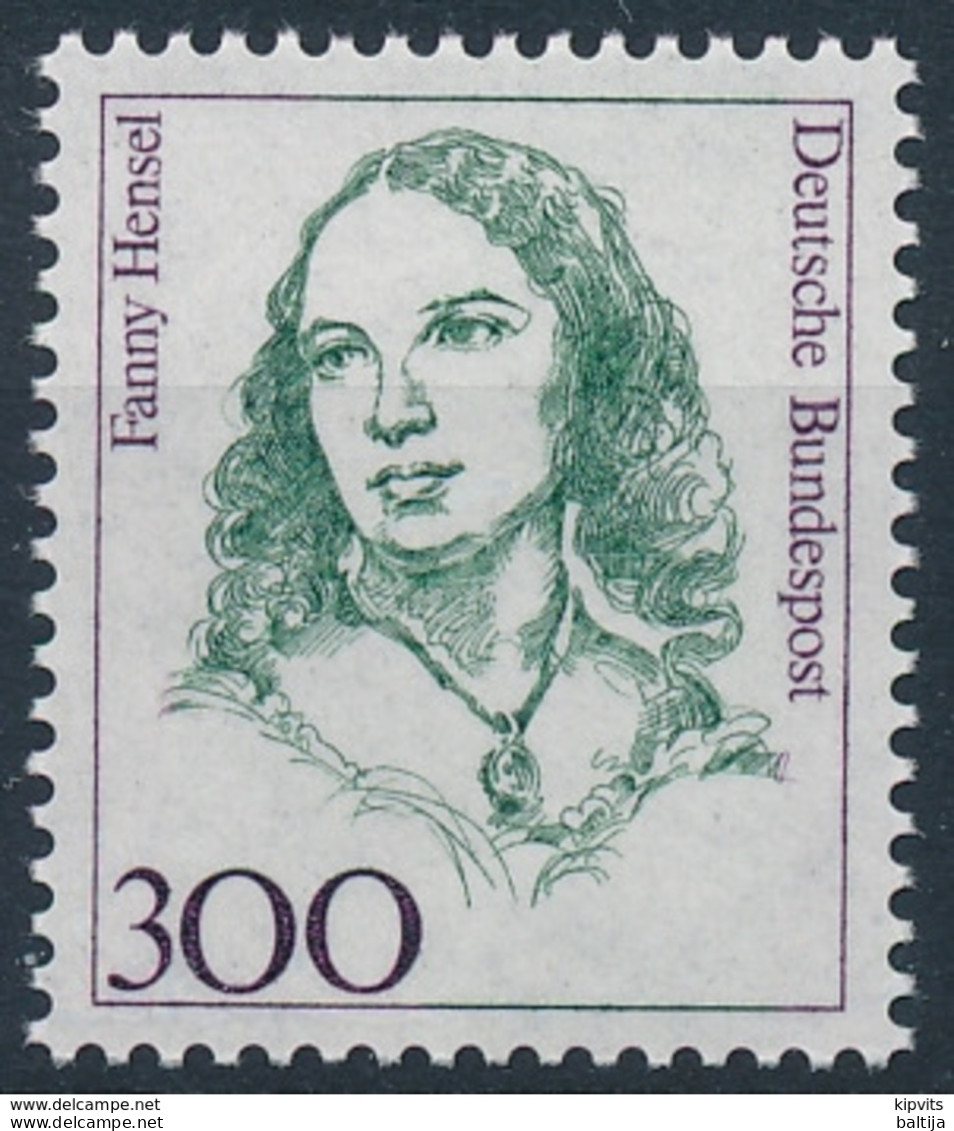 Mi 1433 MNH ** / Composer Pianist Fanny Hensel Mendelssohn Jewish / Notable Women Woman - Nuovi