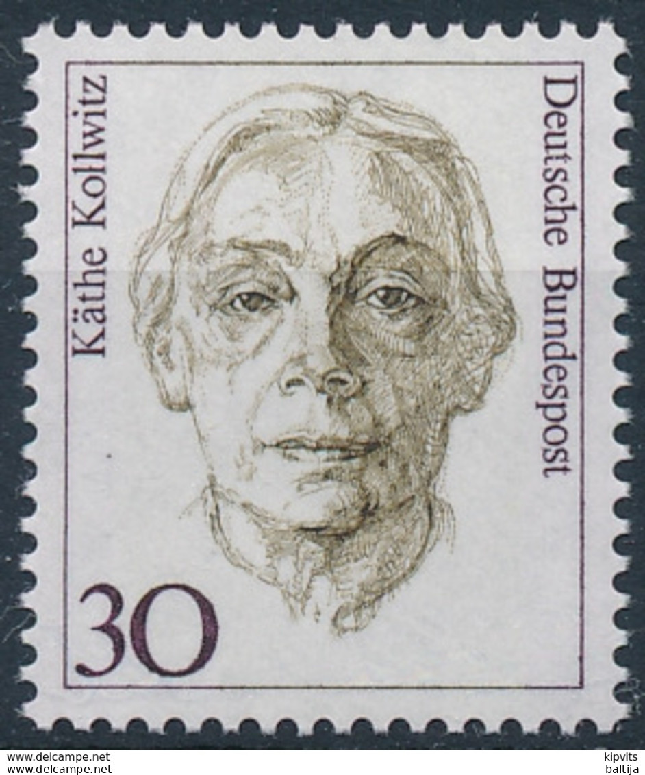 Mi 1488 MNH ** / Expressionist Sculptor Painter Litographer Käthe Kollwitz Art / Notable Women Woman - Unused Stamps