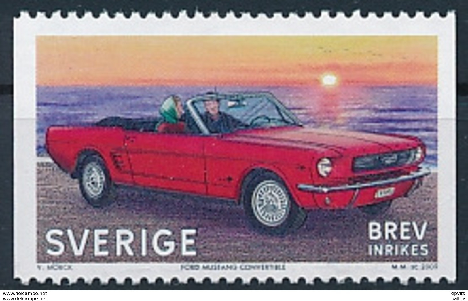 Mi 2680 C MNH (**) Car Automobile / Ford Mustang Pony Car (1964) - Unused Stamps