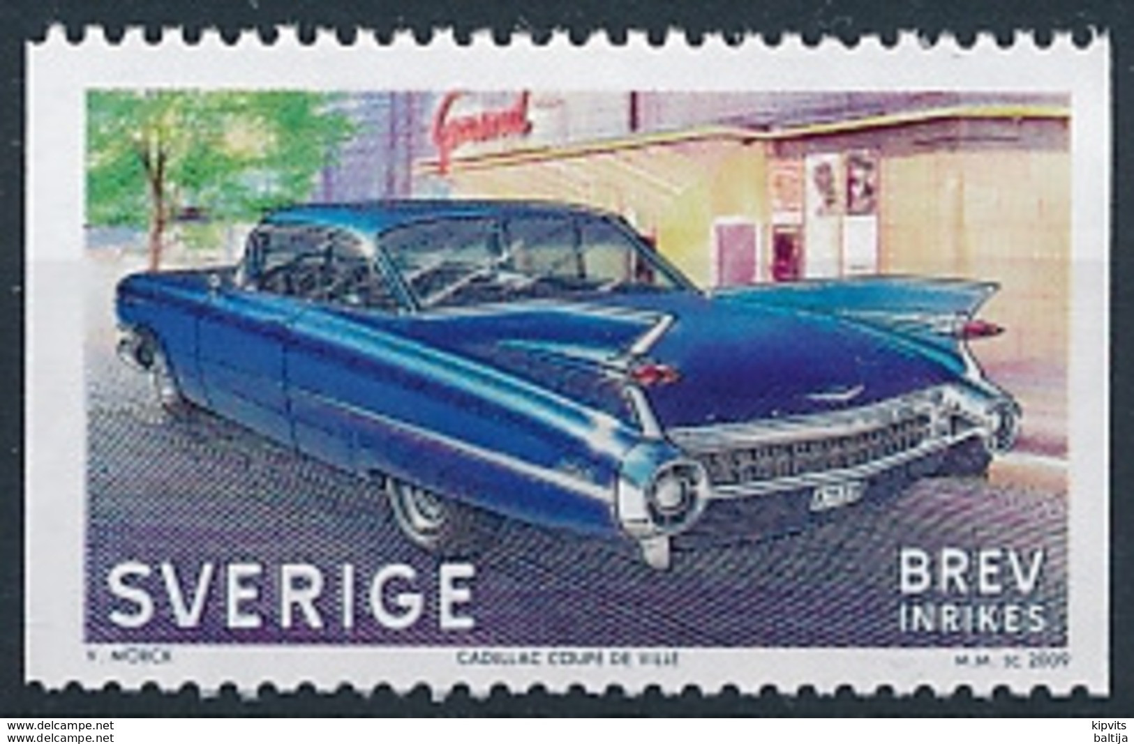 Mi 2678 C MNH (**) Car Automobile / Cadillac Coupé De Ville (1959) - Nuevos