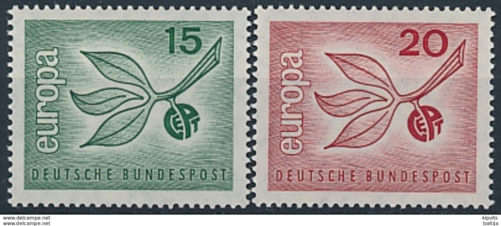 Mi 483-84 MNH ** / CEPT Europa - Unused Stamps