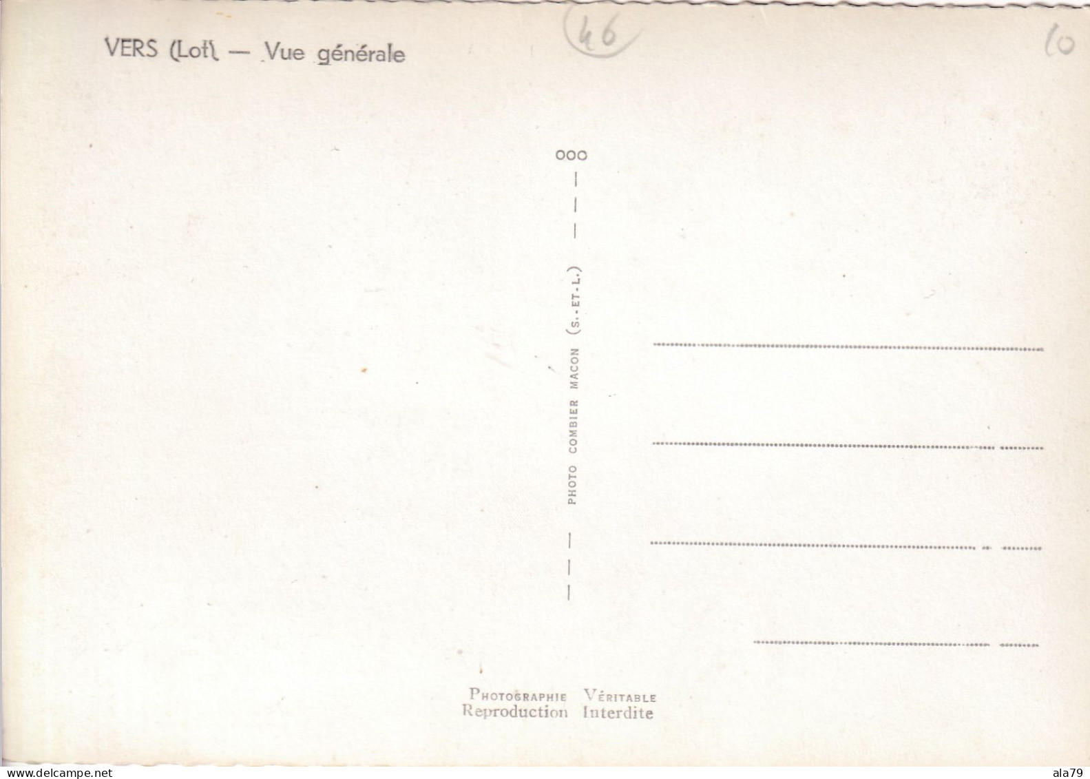 VERS  Vue  Générale  Lot - Andere & Zonder Classificatie