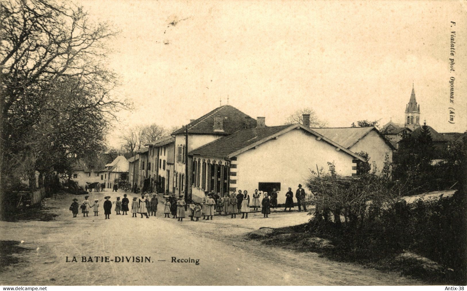 N81 - 38 - LA BATIE-DIVISIN - Isère - Recoing - Autres & Non Classés