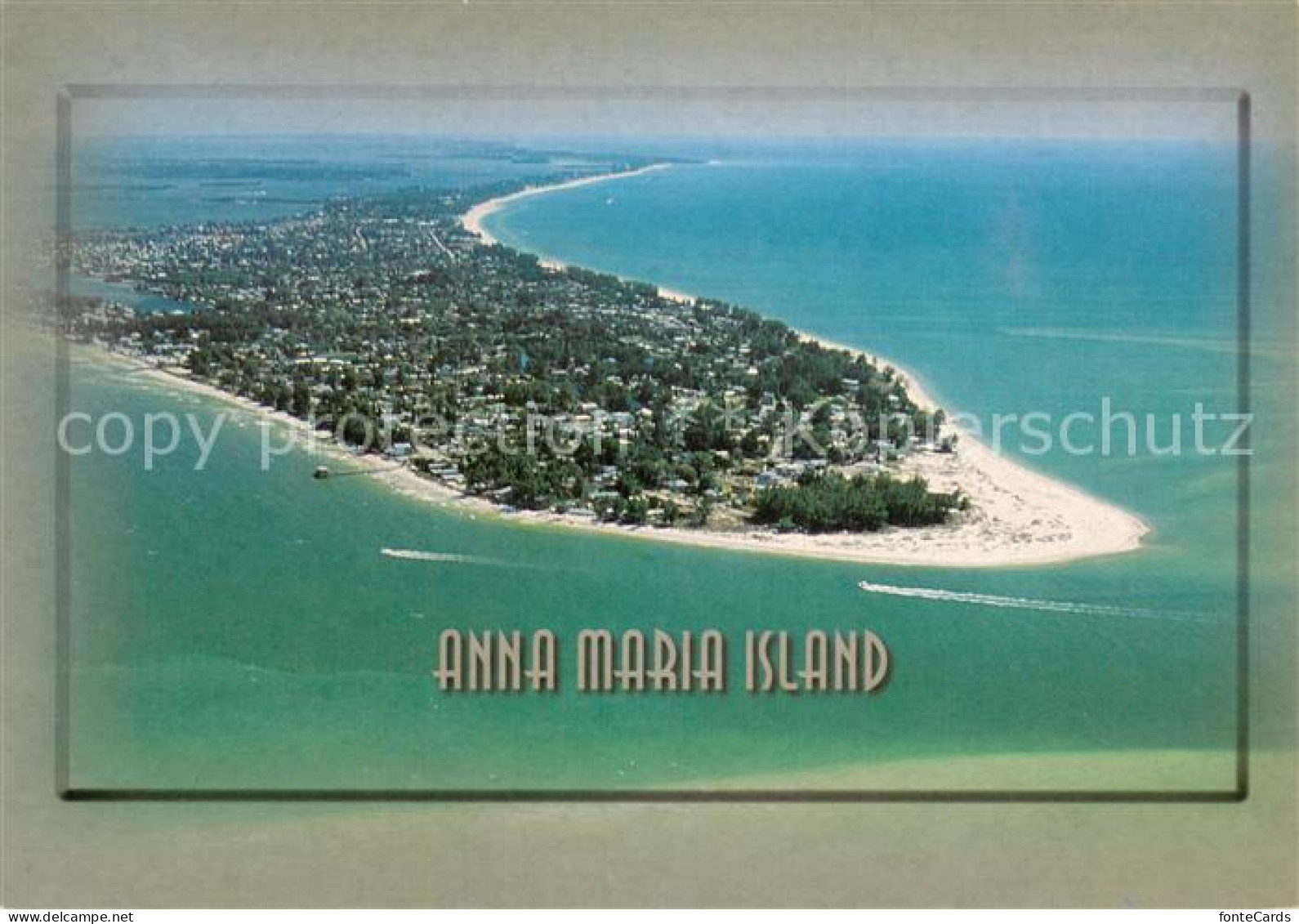 73745487 Anna_Maria_Island_Florida Fliegeraufnahme Panorama With Tampa Bay - Altri & Non Classificati