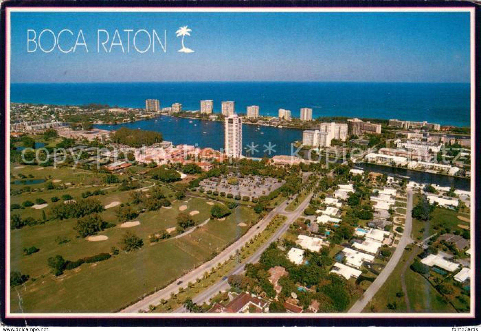 73745486 Boca_Raton_Florida Fliegeraufnahme Boca Raton Hotel - Autres & Non Classés