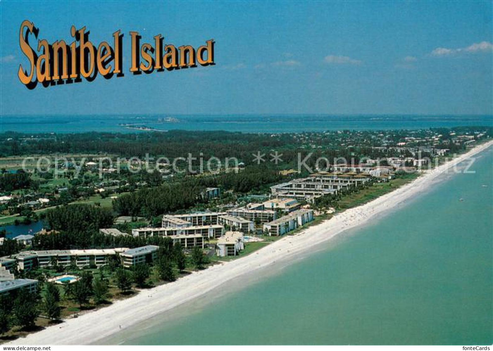 73745475 Sanibel_Island_Florida Fliegeraufnahme Condos And Resorts - Sonstige & Ohne Zuordnung