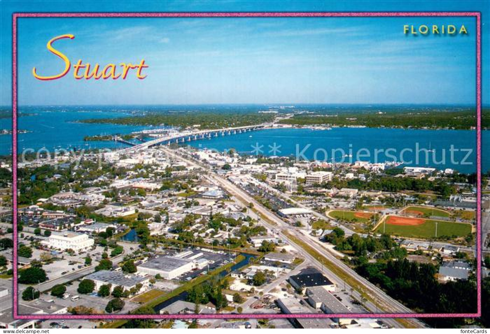 73745470 Stuart_Florida Fliegeraufnahme St. Lucie River - Autres & Non Classés