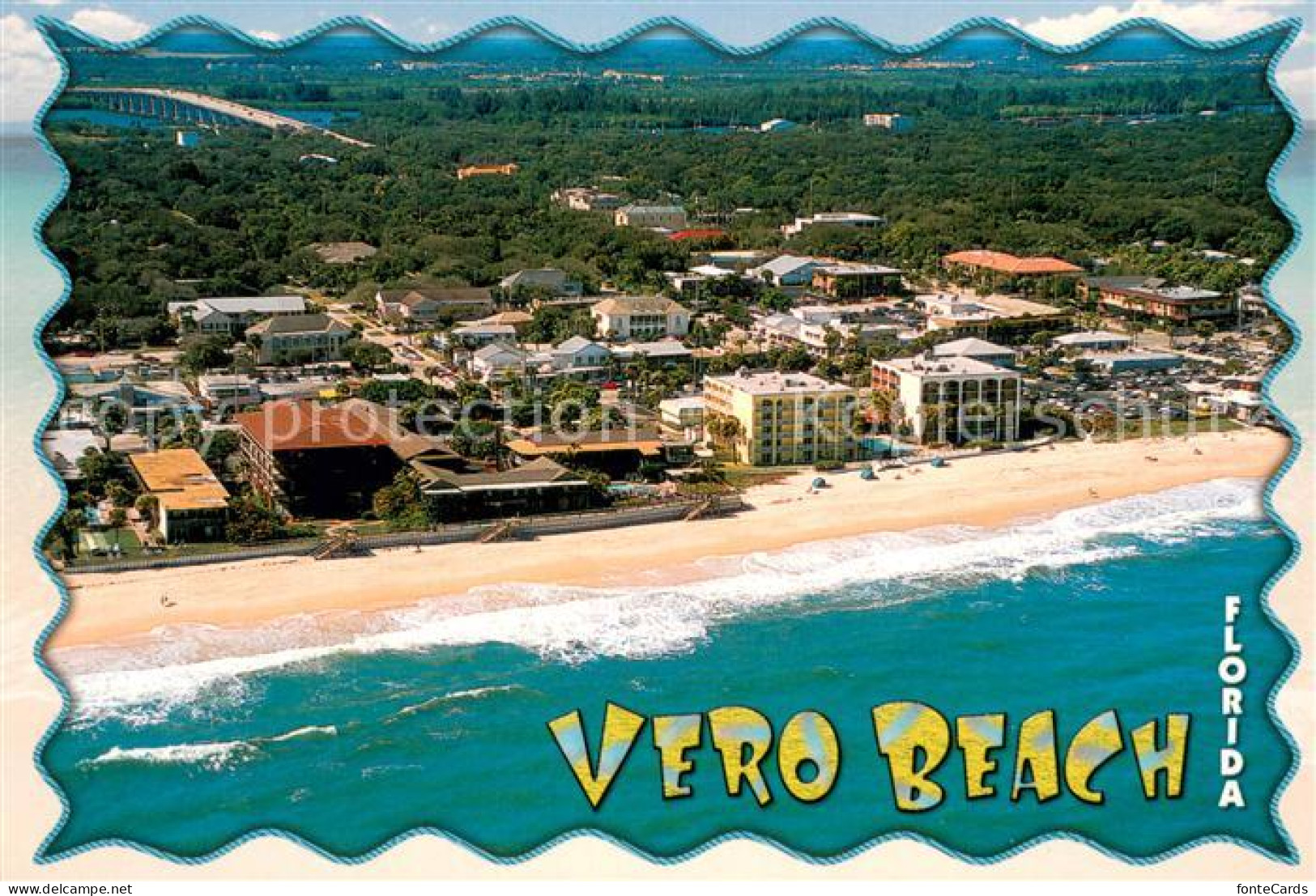 73745465 Vero_Beach_Florida Fliegeraufnahme Panorama - Sonstige & Ohne Zuordnung