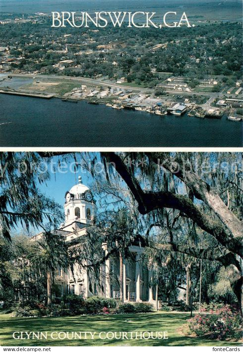 73745460 Brunswick_Georgia Fliegeraufnahme Glynn County-Courthouse - Andere & Zonder Classificatie