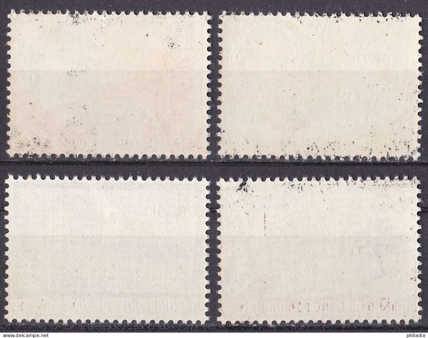 Belgisch Kongo 2 X Satz Von 1955 **/MNH (Flecken Auf Gummi Siehe Scan) (A5-15) - Unused Stamps