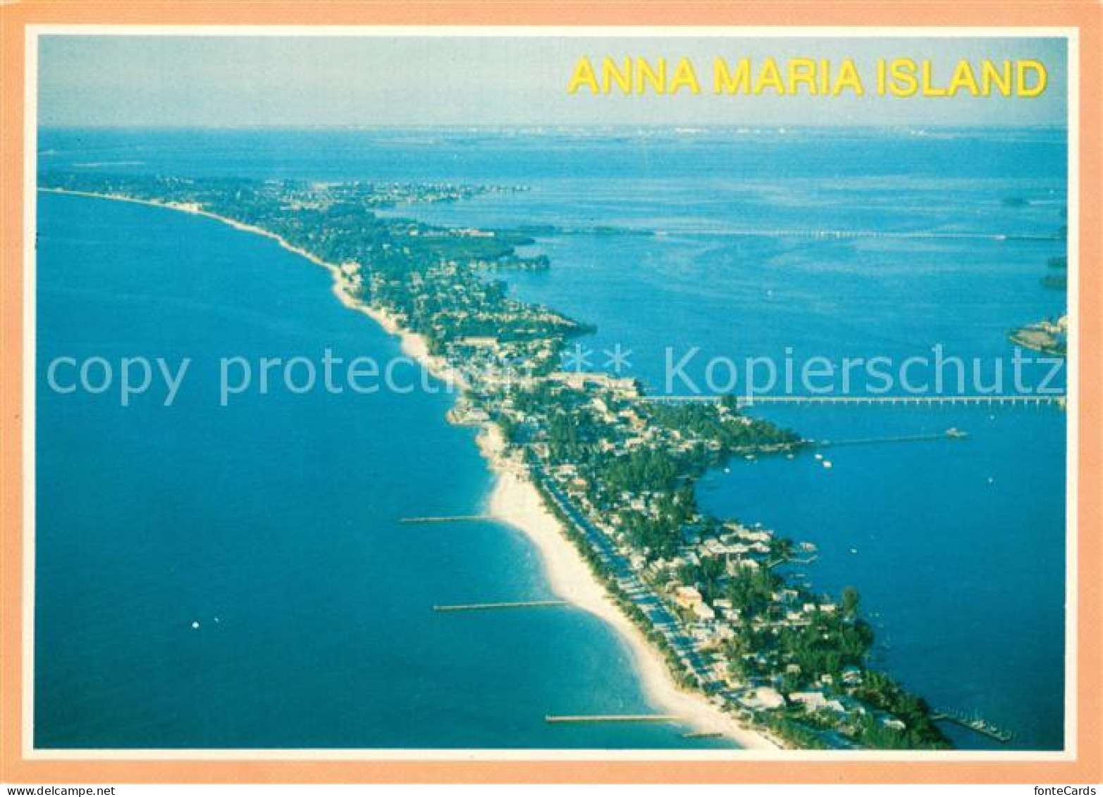73745439 Anna_Maria_Island_Florida Gulf Of Mexico Aerial View - Autres & Non Classés